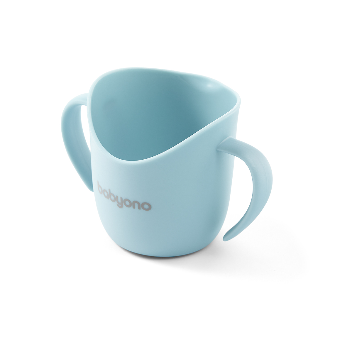 Cana ergonomica Babyono albastra